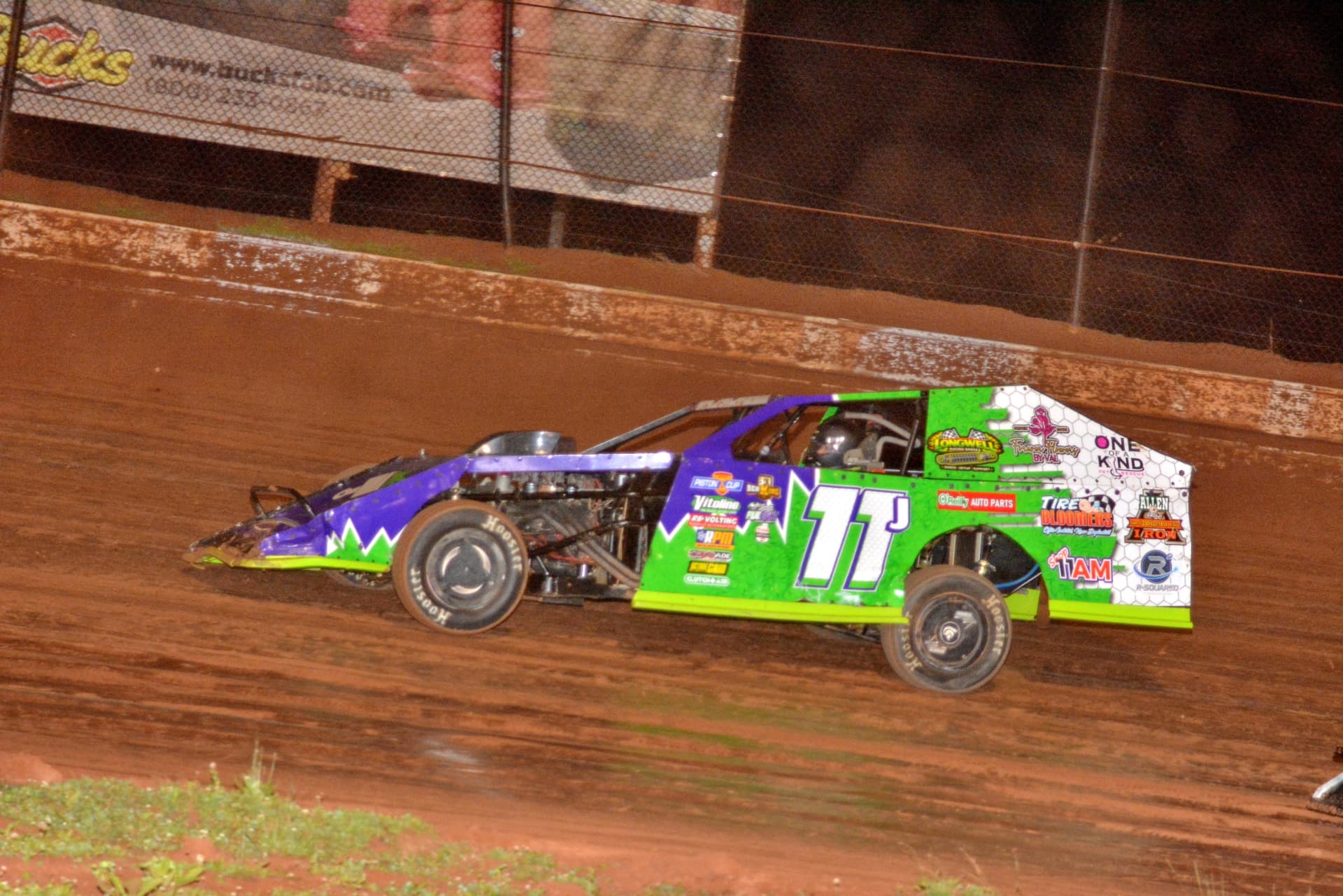 Ryan Johnston #11 EconoMod racing under the lights — latest video on Facebook