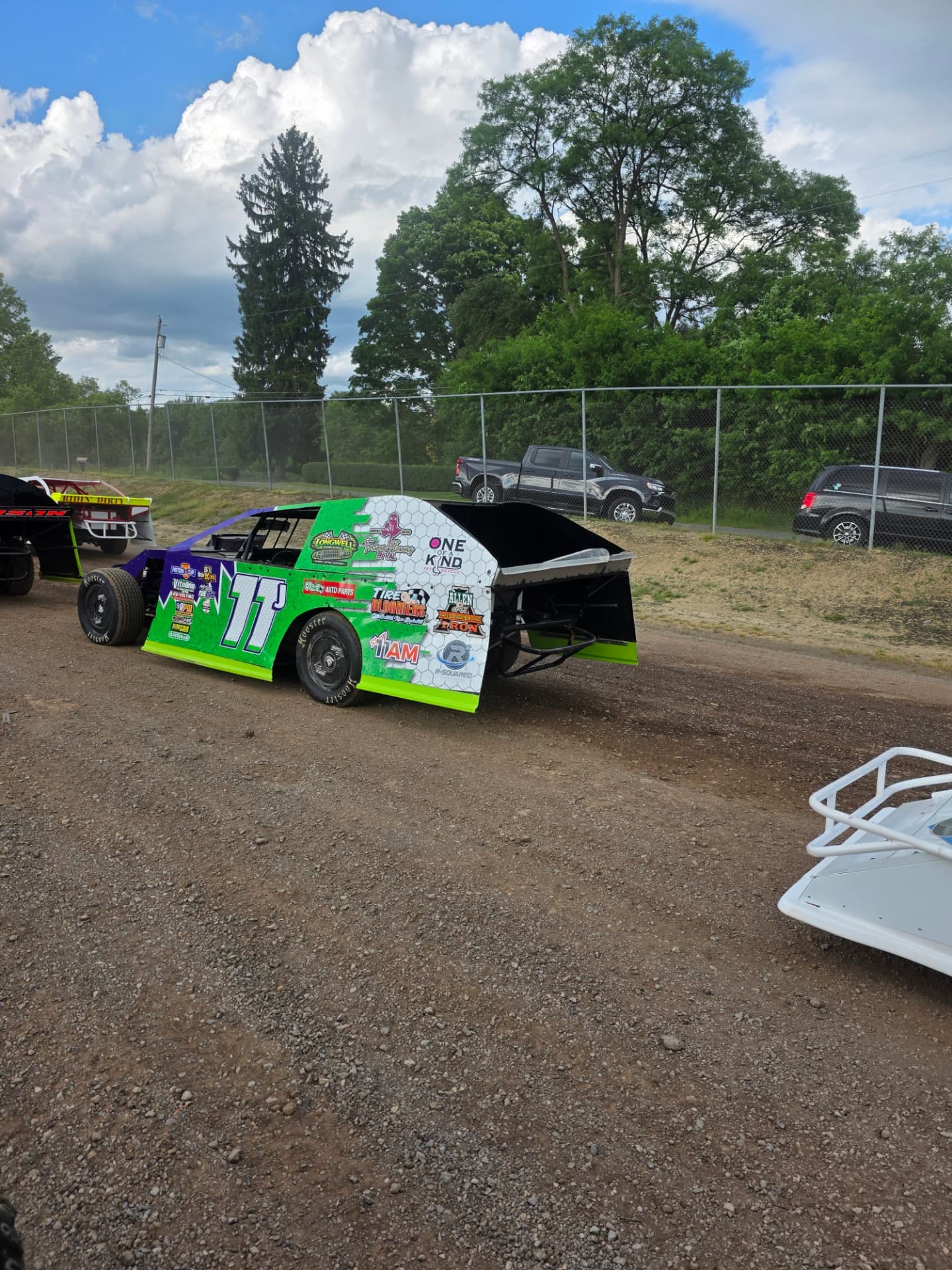 R&R Racing #11 EconoMod in the pits — latest video on Facebook
