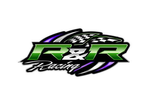R & R Racing #11 dirt modified race team logo